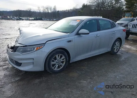 2017 Kia Optima Lx из США, поврежденный, VIN 5XXGT4L3XHG148749